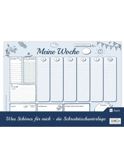 Was Schönes für mich - Schreibtischunterlage A3