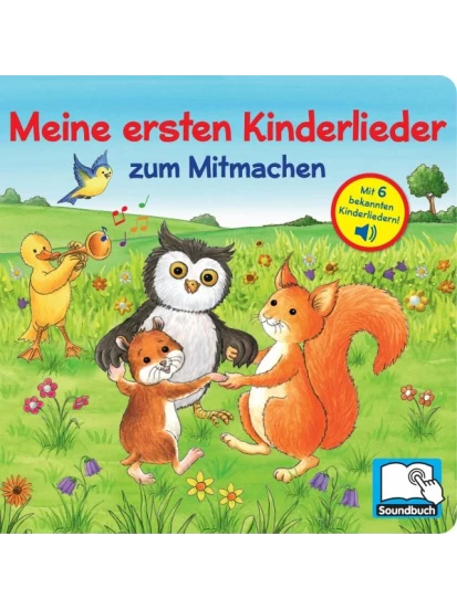 Meine ersten Kinderlieder zum Mitmachen - Liederbuch mit 6 Melodien