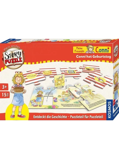 Meine Freundin Conni, Conni hat Geburtstag, Story-Puzzle, 15 Teile