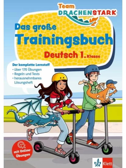 Drachenstark: Das große Trainingsbuch Deutsch 1. Klasse