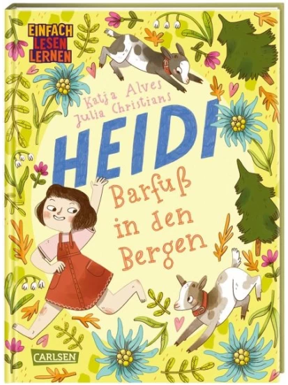 Heidi Barfuß in den Bergen