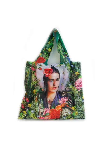 Αναδιπλούμενη τσάντα Frida Kahlo - Faltbarer Shopper LF