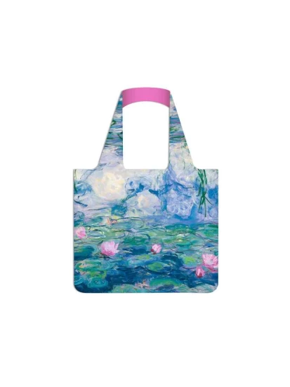 Αναδιπλούμενη τσάντα Claude Monet - Faltbarer Shopper LF, Seerosen