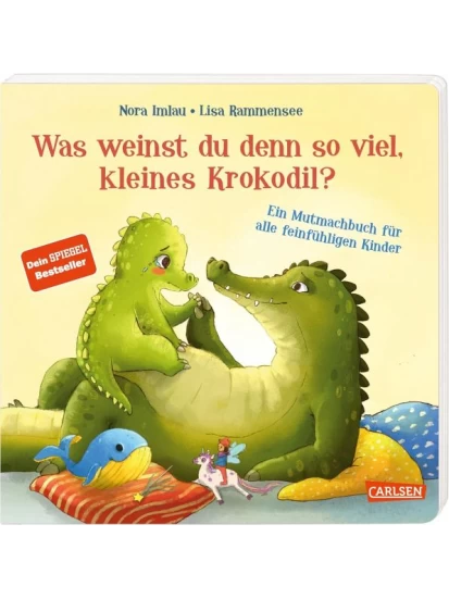 Was weinst du denn so viel, kleines Krokodil?