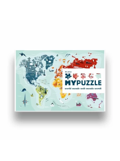 Παζλ ο κόσμος - MyPuzzle Die Welt 252 Teile