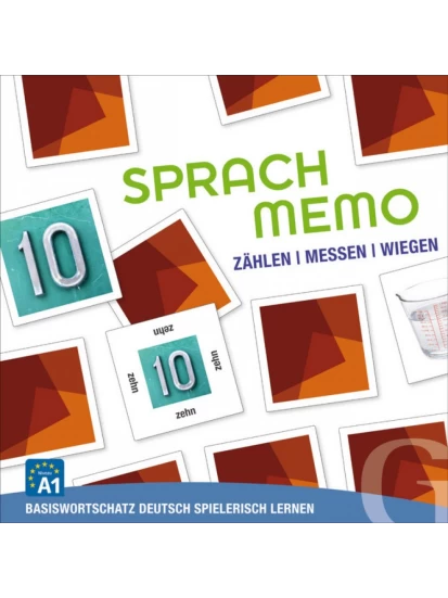 Sprachmemo Deutsch: Zählen / Messen / Wiegen (Spiel)