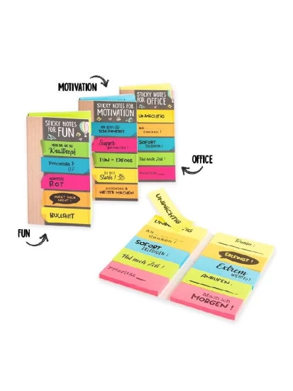 TRENDHAUS Haftnotizen Heft Back to School