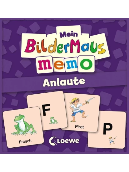 Mein Bildermaus-Memo - Anlaute - Εκπαιδευτικό παιχνίδι με κάρτες