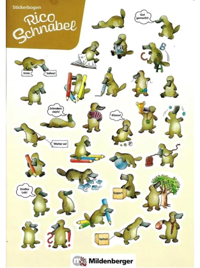 Rico Schnabel – Stickerbogen