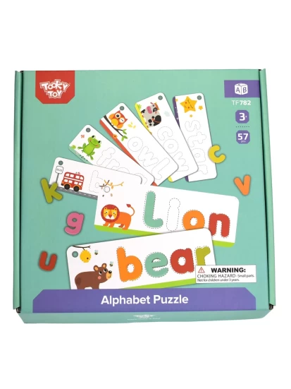 Alphabet Puzzle - Εκπαιδευτικό παιχνίδι με γράμματα και λέξεις
