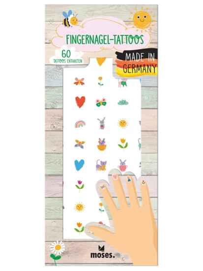 Αυτοκόλλητα για τα νύχια - MOSES Fingernagel-Tattoos