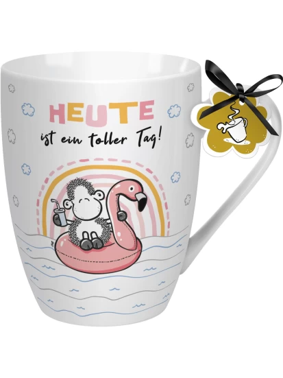 SHEEPWORLD Tasse Heute ist ein toller Tag!