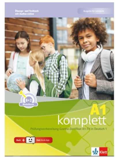 A1 komplett, Übungs- und Testbuch-Ausgabe für Lehrende mit Audios online + Klett Book-App (12μηνη χρήση)