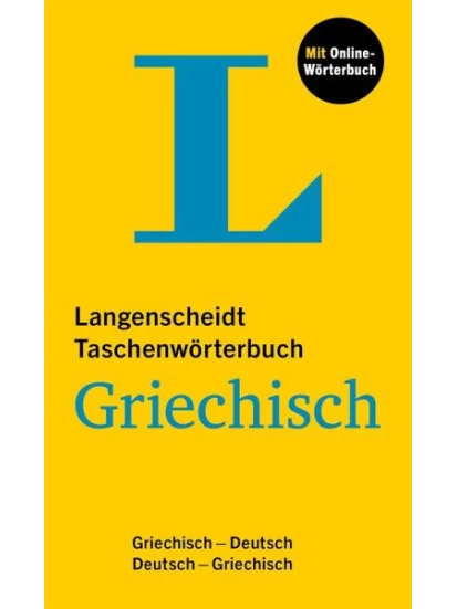 Langenscheidt Taschenwörterbuch Griechisch mit Online-Wörterbuch