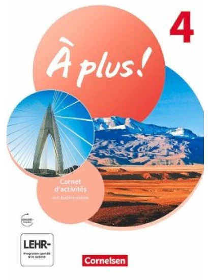 À plus ! 1. und 2. Fremdsprache. Band 4 - Carnet d'activités mit Audios online