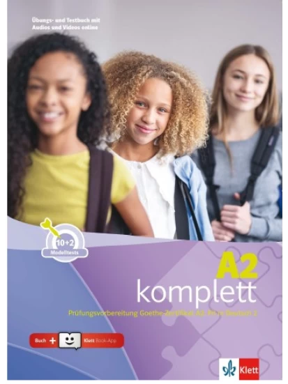 A2 komplett , Übungs- und Testbuch mit Audios online + Klett Book-App (12μηνη χρήση)