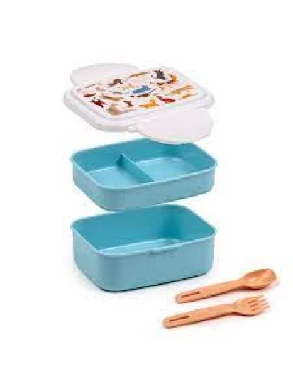 Cats clip bento lunch box