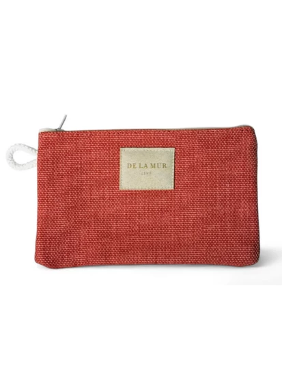 DE LA MUR πορτοφολάκι πορτοκαλί ΜΟΝ3BALI 13 x 8 cm
