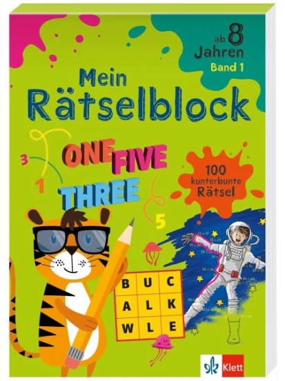 Klett mein Rätselblock ab 8 Jahren Band 1