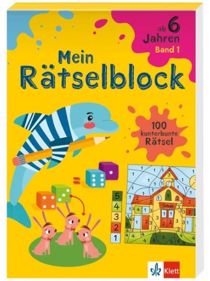 Klett Mein Rätselblock ab 6 Jahren Band 1