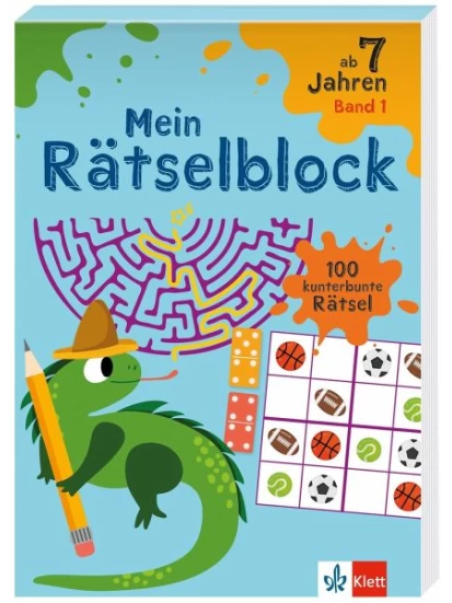 Klett Mein Rätselblock ab 7 Jahren Band 1