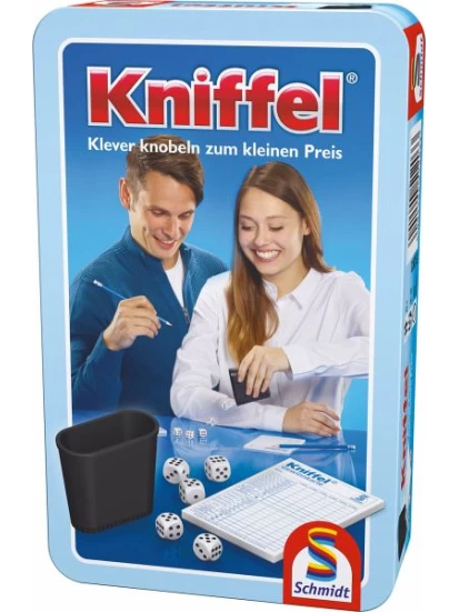 Schmidt 51203 - Kniffel, Metalldose