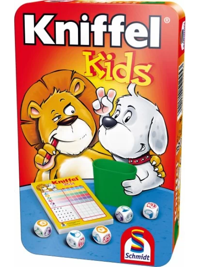 Schmidt 51245 - Kniffel Kids in Metalldose