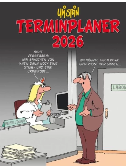 Uli Stein Terminplaner 2026: Taschenkalender