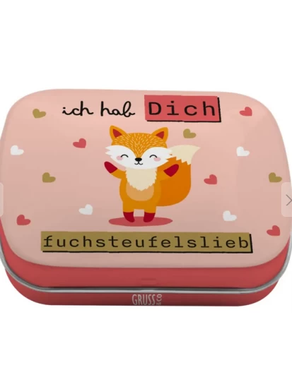 Mintdose Fuchsteufelslieb