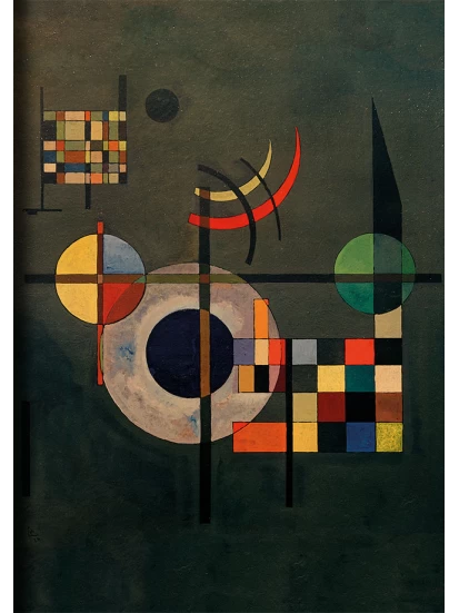 RANNENBERG Τετράδιο για σημειώσεις Kladden A5 Gegengewichte, Wassily Kandinsky