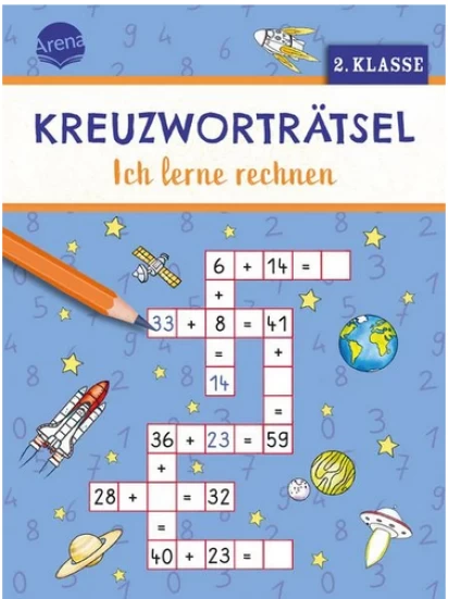 Kreuzworträtsel. Ich lerne rechnen (2. Klasse) 