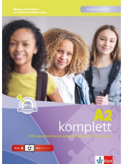 A2 komplett, Übungs- und Testbuch Ausgabe für Lehrende mit Audios online + Klett Book-App (36μηνη χρήση)