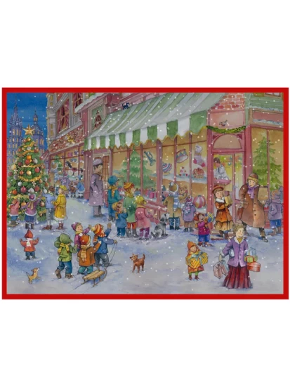 Χριστουγεννιάτικο ημερολόγιο Adventskalender am Spielzeugladen