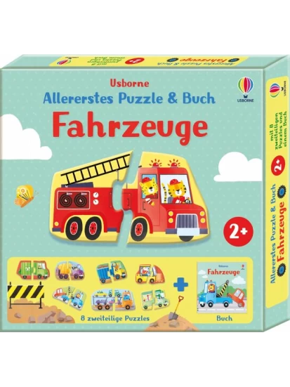 Allererstes Puzzle & Buch: Fahrzeuge