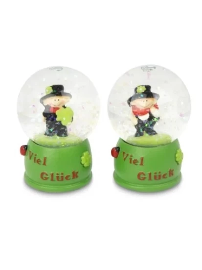 Schneekugel Schornsteinfeger 