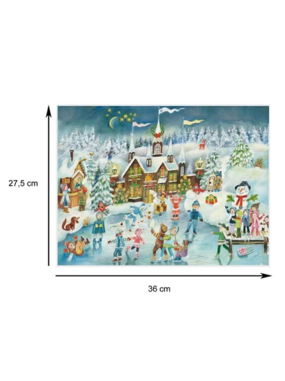 Χριστουγεννιάτικο ημερολόγιο Adventskalender Eislauffeunden am Schloss