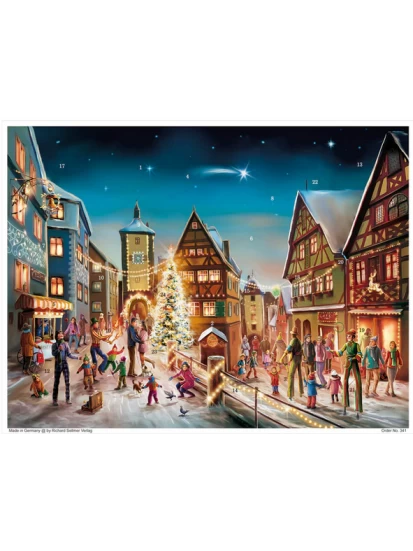 Χριστουγεννιάτικο ημερολόγιο Adventskalender Rothenburg