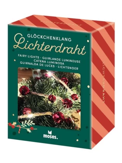 Χριστουγεννιάτικη γιρλάντα Lichterdraht Glöckchenklang 