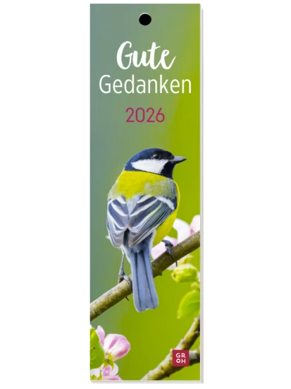 Lesezeichenkalender 2026 Gute Gedanken