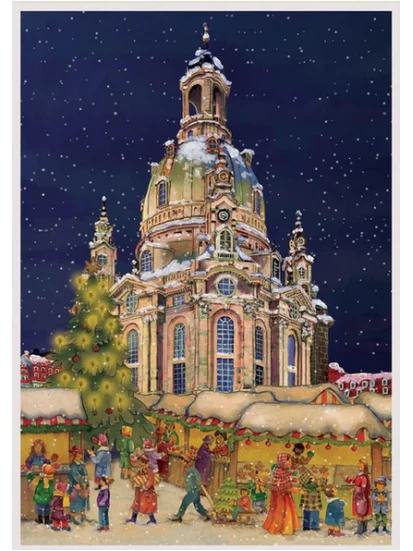 Χριστουγεννιάτικο ημερολόγιο Adventskalender Frauenkirche Dresden