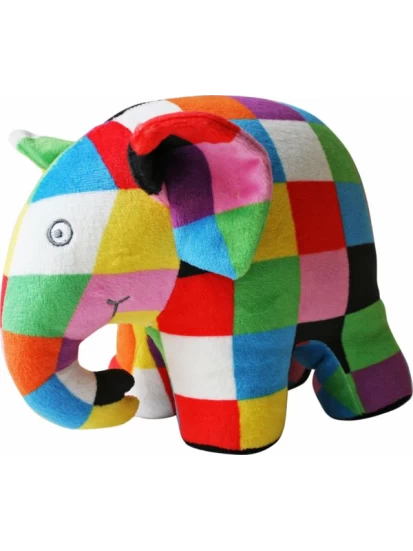 Λούτρινο ελεφαντάκι ΕΛΜΕΡ - Plüsch-Elefant Elmar