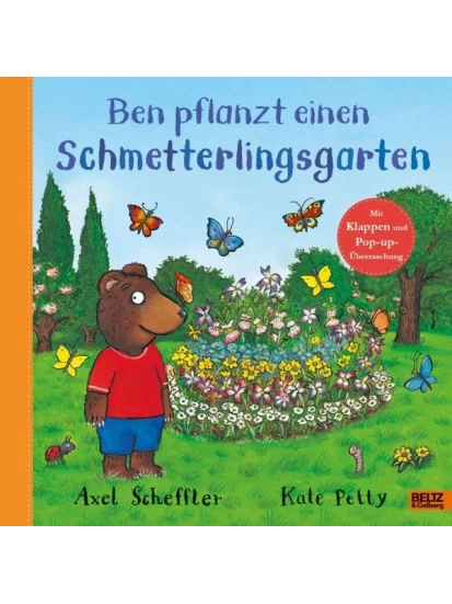 Ben pflanzt einen Schmetterlingsgarten