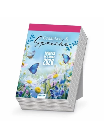 Trötsch Abreißkalender Gedanken und Sprüche 2026