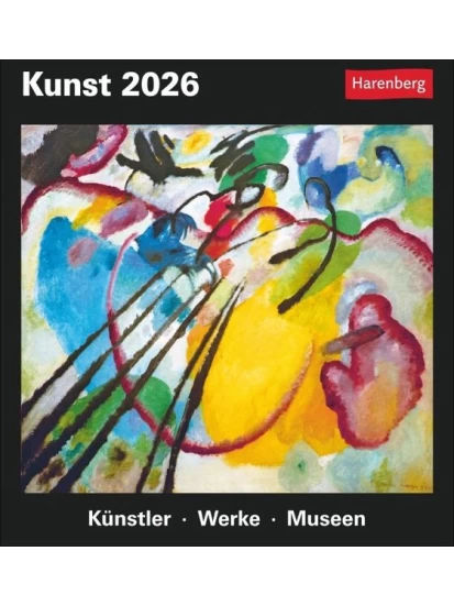 Kunst Tagesabreißkalender 2026