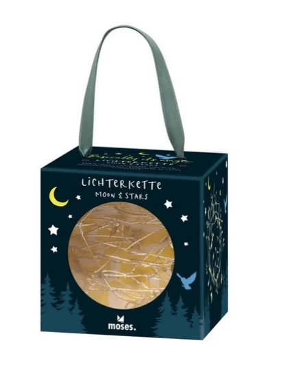 Moses. libri_x Basically it's magic Lichterkette Moon & Stars 