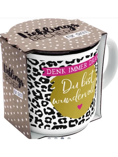Lieblingsbecher Du bist wundervoll!