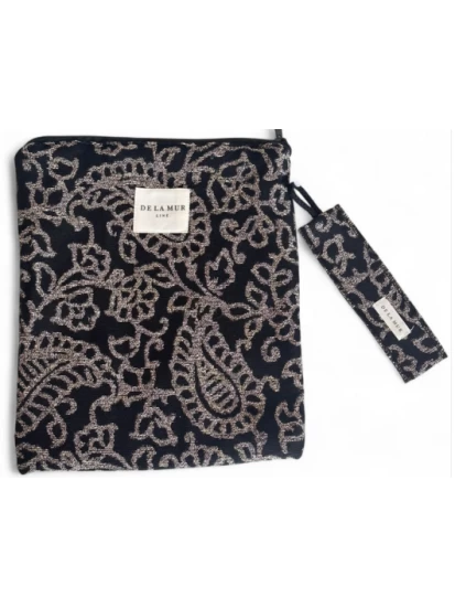 Υφασμάτινη θήκη βιβλίου Teide-Buchhülle + Lesezeichen-Geschenk