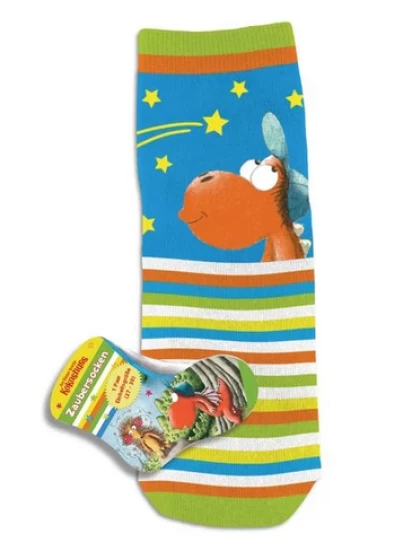 Κάλτσες Ο μικρός δράκος Καρύδας - Der kleine Drache Kokosnuss - Zaubersocken 