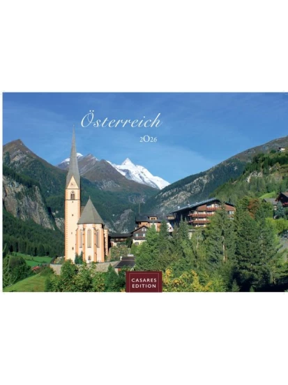 Österreich Kalender 2026 - Wandkalender 