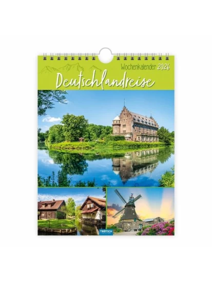 Trötsch Wochenkalender zum Hängen Deutschlandreise 2026